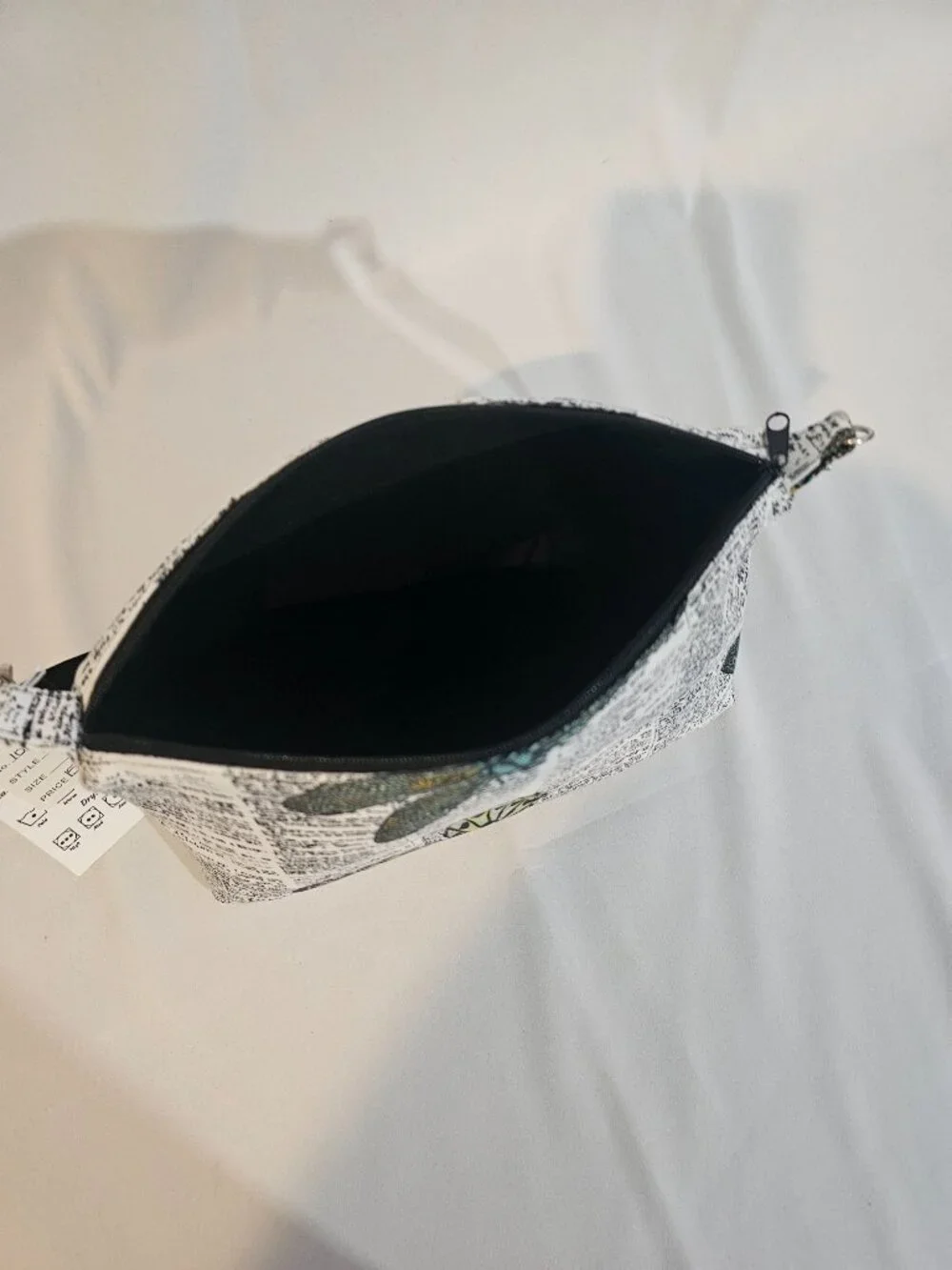 Butterfly/Newspaper Purse Handmade
